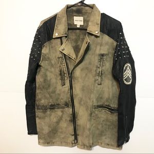 Military Jacket With Studs